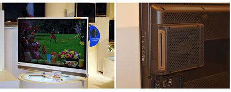 Sharp HDTV and Blu-ray