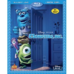 Monsters Inc. Blu-ray Disc