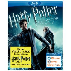 Harry Potter and the Half Blood Prince Blu-ray