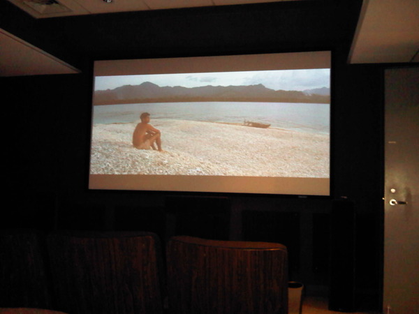 "Screening the HD master of an upcoming release..." - Ben Lim