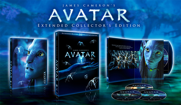 Avatar (Three-Disc Extended Collector's Edition + BD-Live) [Blu-ray] (2009)